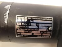 WEG  0,017 kw  255 min  Getriebemotor EPG 133 E gearbox  180 v