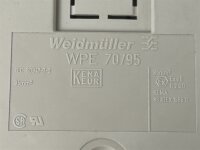 Weidmüller WPE 70/95 Schutzleiterklemme WPE70/95