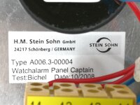 Stein Sohn A006.3-00004 Watchalarm Panel Captain A006.300004