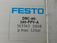 FESTO DNC-40-160-PPV-A Normzylinder 163343