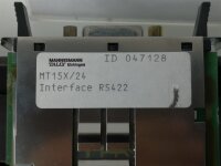 MANNESMANN MT15X/24 Interface Module RS422 047128