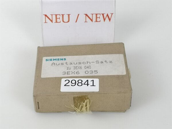 Siemens 3EX6 035 Austausch-Satz zu 3EX6040
