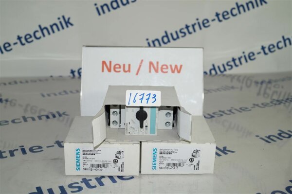 Siemens 3RV1021-4DA10 Motorschutzschalter Leistungsschalter