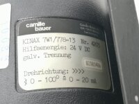 Camille Bauer KINAX 7W1/778-13 Winkel drehung Transmitter