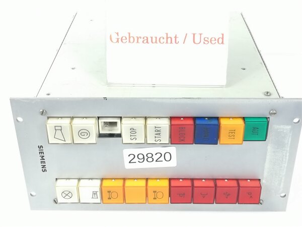 Siemens 7VS8510-0EA Steuerung