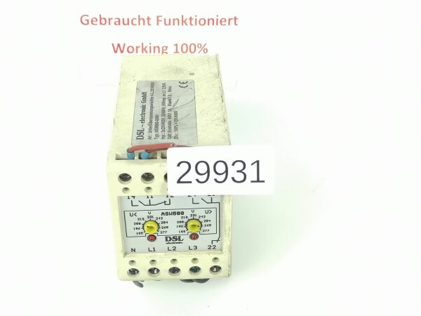 DSL - electronic ASW500-G001 Spannungsschutzrelais ASW500G001