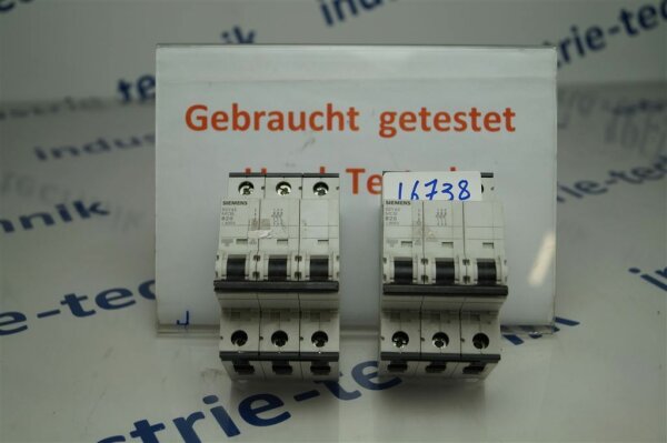 Siemens 5SY43 MCB B20 Leistungsschutzschalter  b20