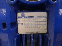 MOTOVARIO 0,18 Kw 46 min Getriebemotor TB63A2 Gearbox