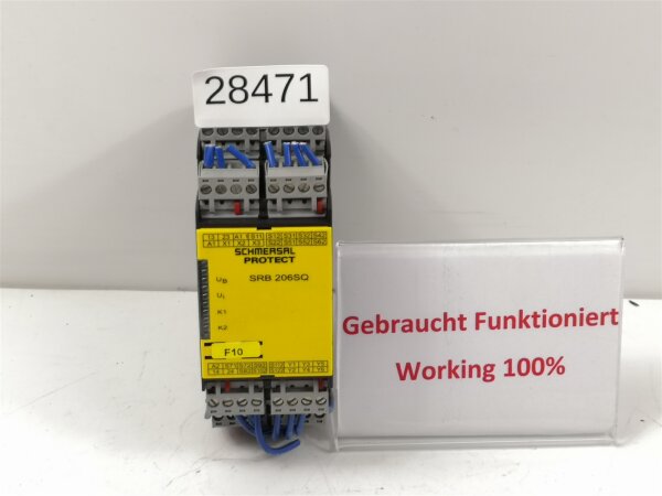 SCHMERSAL PROTECT SRB 206SQ-24V Safety Controller SRB206SQ24V