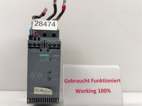 SIEMENS SIRIUS 3RW3036-1BB14 Softstarter 3RW30361BB14