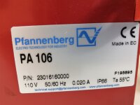 Pfannenberg PA 106 Alarmgeber 23016160000 PA106    110 volt