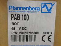 Pfannenberg PAB 100 Warnsignal Schallgeber 23050705000 ROT