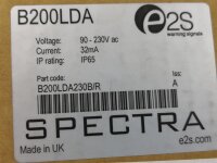 SPECTRA B200LDA Blitzkennleuchte B200LDA230B/R ROT