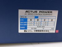 NIKKI DENSO ACTUS POWER NPSA-MU AC Servo Control NPSAMU