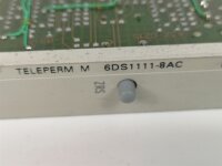 SIEMENS TELEPERM M 6DS1111-8AC Zentralprozessor