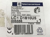 Telemecanique LC1 D1810U5 Contactor Schütz 006556