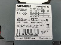 Siemens SIRIUS 3RV2901-1B 3RV2902-1DB0 Schütz