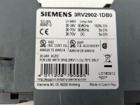 Siemens SIRIUS 3RV2901-1B 3RV2902-1DB0 Schütz