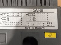SIEMENS 3WN6461-0HB05-1KA Leistungsschalter 3WN64610HB051KA