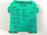 PEPPERL + FUCHS K-System KFU8-DW-1.D Transmitterspeisegerät 190149
