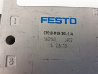 FESTO CPE18-M1H-30L-174 Magnetventil 163140