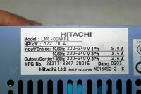 HITACHI  L100-004NFE Frequenzumrichter 0,4 KW