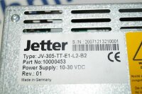 JETTER JV-305-TT-E1-L2-B2 Panel Bedienterminal 10000453 JetView 305 JetView 305