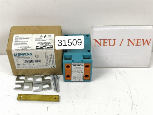 SIEMENS 4NC5121-2CC20 Stromwandler 4NC51212CC20