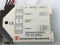 Schuhmann TV 13.00G Trennverstärker Trennumformer TV13.00G