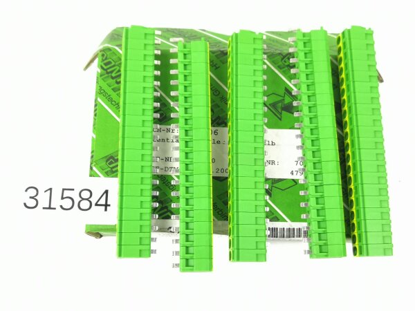 CONTA-CLIP 100 ZPL 1,5/PE Potentialverteiler Grün Gelb 3743,2  Zugfederanschluss