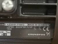 Grundfos CHI4-20 A-W-G-BQQV Kreiselpumpe Hochdruckkreiselpumpe  Druckerhöhungspumpe druckkreiselpumpe