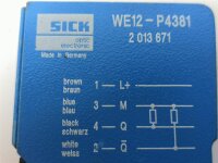 SICK WE12-P4381 Lichtschranke Reflexionslichtschranke 2013671