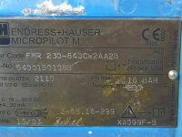 Endress + Hauser Micropilot M FMR 230-64DCW2AA2B Füllstand Radar