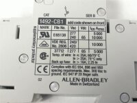 3 Stk als SET! Allen-Bradley 1492-CB1 Circuit Breaker Leistungsschalter