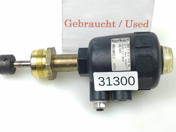 Bürkert 2002 A 20 0 PTFE RG Kolbensteuerventil Ventil 00140917