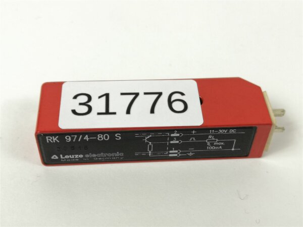 Leuze electronic RK 97/4-80 S Lichtschranke Sensor RK97/4-80S