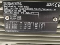 Siemens 5,5 KW   3000 min  B3 1AV2116A   1LE10011BA635AB4-Z Elektromotor