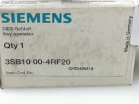 SIEMENS 3SB10 00-4RF20 CES- Schloß 3SB1000-4RF20