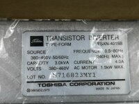 TOSHIBA VFSXN-4015B Frequenzumrichter 3,0 KVA VFSXN4015B