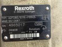 Rexroth A2F080/61R-PB05 9610687 Hydraulikpumpe Pumpe