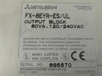 MITSUBISHI FX0N-8EX-ES/UL Programmable Controller