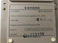 Siemens OP 393-II 6ES5 393-0UA12 Operator Panel