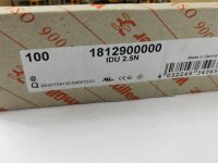 51 STÜCKE Weidmüller IDU 2.5N 2,5mm² Reihenklemme Durchgangsklemme 1812900000