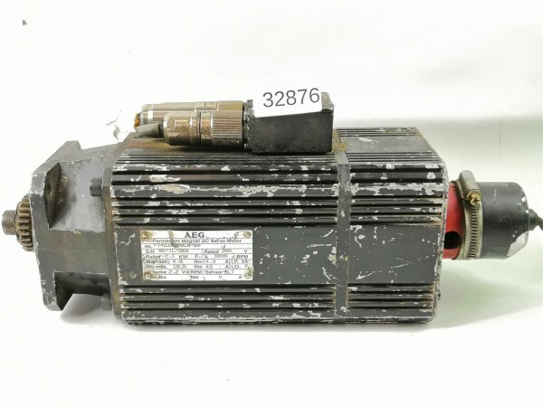 AEG FT421M-00C0-00 Permanent Magnet AC Servomotor FT421M00C000 encoder transportschaden