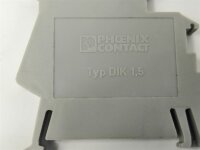 41 STÜCKE Phoenix Contact DIK 1,5 2,5mm² Reihenklemme Durchgangsklemme Grau