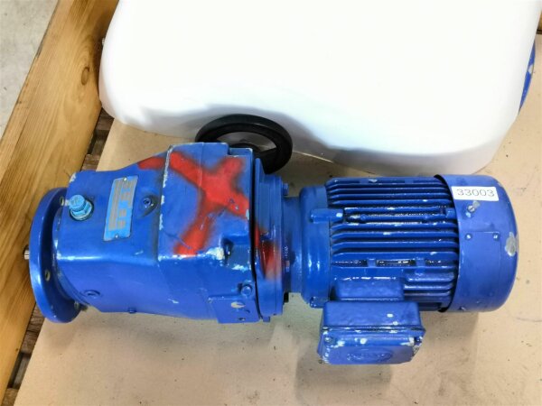 Dietz 1,1 KW 67-470 min FDR 80B/2Q Getriebemotor Gearbox