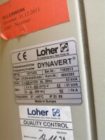 Loher DYNAVERT 2T2W-03400-030 Frequenzumrichter 53 kVA