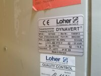 Loher DYNAVERT 2T2W-03400-030 Frequenzumrichter 53 kVA