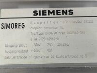 SIEMENS SIMOREG 6RA2228-6DV62-0 Kompaktgerät 6RA22286DV620