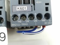 3x Stk SET Siemens Sirius 3RH2122-1BB40 Hilfsschütz Schütz